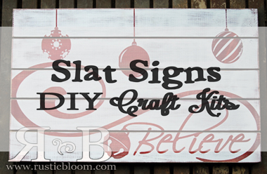 Slat Signs
